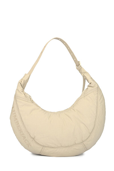 lumberjack PRST BANANABAG OMZ 5PR Ekru Kadın Omuz Çantası