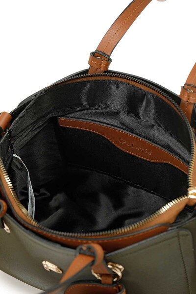 Polaris STN BSC EL 5PR Haki Kadın El Çantası