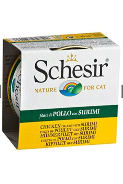Schesir Sheba Canned Chicken Fillets with Surimi 85g