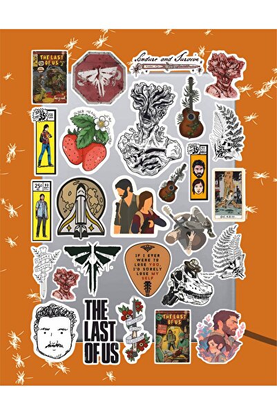 Hediyeni Al مجموعة ملصقات The Last of Us Series 2 |   مفكرة لابتوب، دفتر ملاح...