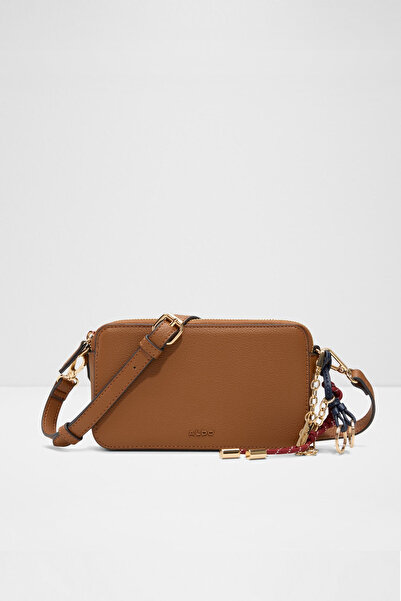 Aldo DDEMI - Kadın Küçük Boy Taba İki Bölmeli Çıkarılabilir Ayarlı Çapraz Ask...