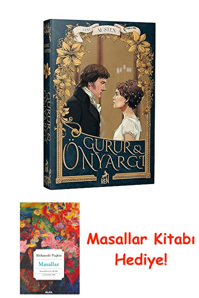 Alfa Yayınları Gurur ve Önyargı (Ciltli) + Masallar Kitabı