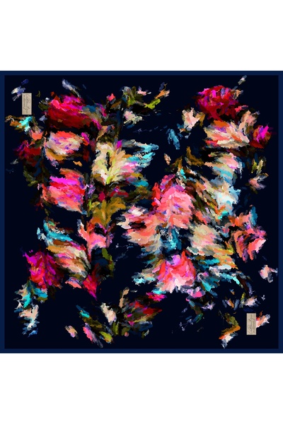 LA BOUTIQUE 2563-03 سورا حرير 90×90