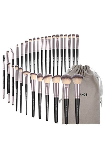 Choice4 مجموعة فرش مكياج احترافية من مانج، 30 قطعة، كريم أساس، خافي عيوب، ظلا...