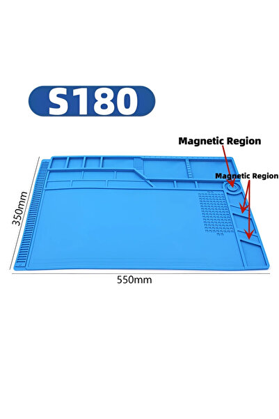 Choice8 S180 550 X 350mm Soldering Mat ESD Antistatic Heat Resistant Insulati...