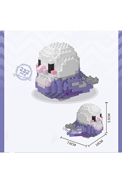 Choice3 NO BOX 8910 Kawaii Cute Bird Small Building Blocks Set Creative Educational Building Toys For Boys G