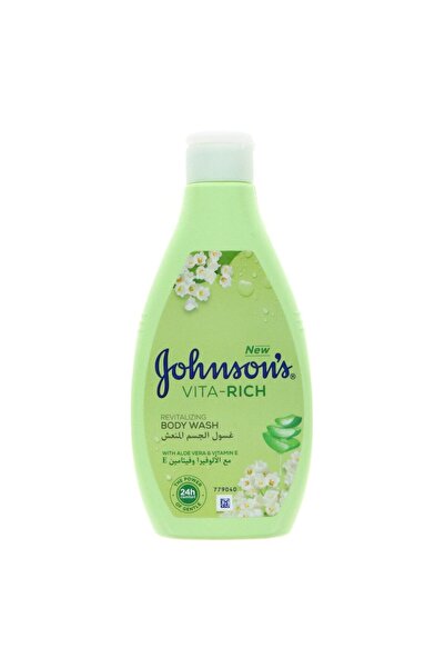 Johnson & Johnson غسول الجسم المنعش فيتا ريتش من جونسون مع خلاصة الصبار وفيتامين هـ 250 مل
