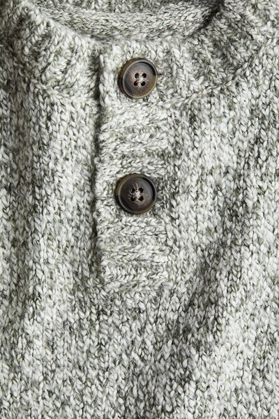 H&M Sıfır Yaka Kazak