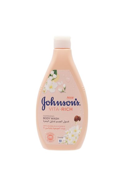 Johnson & Johnson غسول الجسم فيتا ريتش من جونسون مع زيت الجوجوبا وفيتامين هـ ...