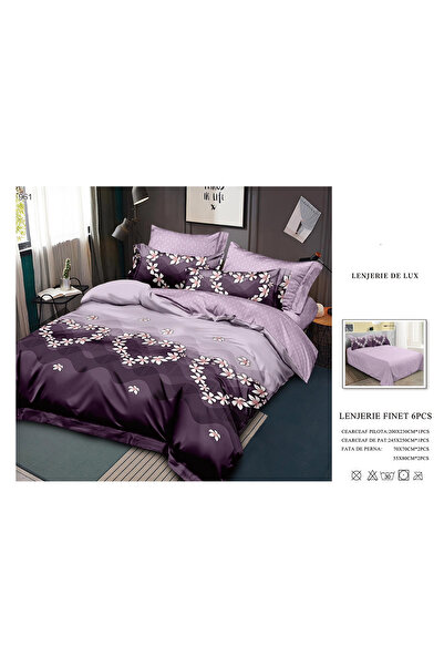 FIONNA.RO Finet Bed Linen 6 Pieces - Hearts of Flowers