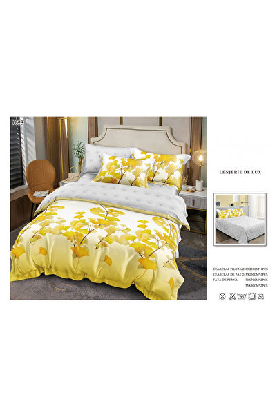 FIONNA.RO Finet Bed Linen 6 Pieces - GinSeng Yellow