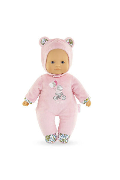COROLLE Sweet Heart Bear Doll Pink 30cm