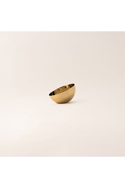 Dallaty وعاء مكسرات أولفا من الفولاذ الذهبي