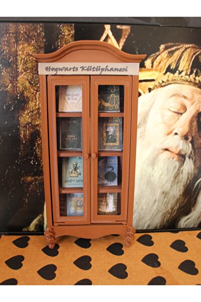 TRENDİN YOLU Harry Potter kütüphanesi sihir kitapları sekiz adet kitap