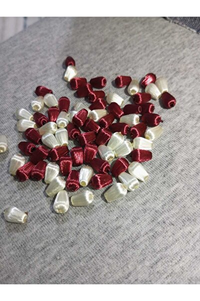 ENAM هدية مهر محبوكة يدوياً من الخرز الكمثرى (100 قطعة) الألوان متاحة حسب الطلب