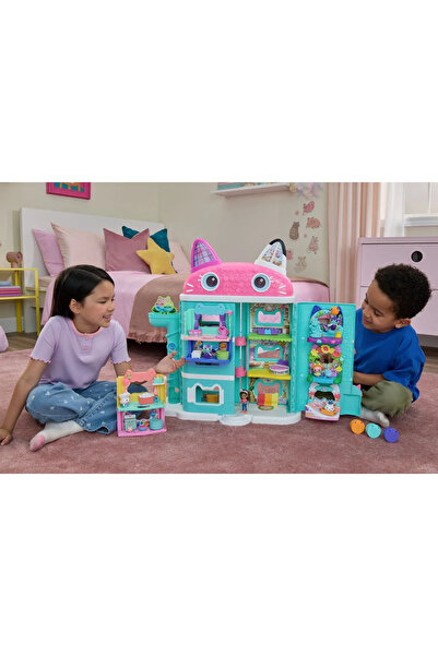 Spin Master Games Κουκλόσπιτο Gabbys με ταινία Gabbys Meow Mazing Κουκλόσπιτο με αξεσουάρ, για παιδιά 3 ετών-7 ετών