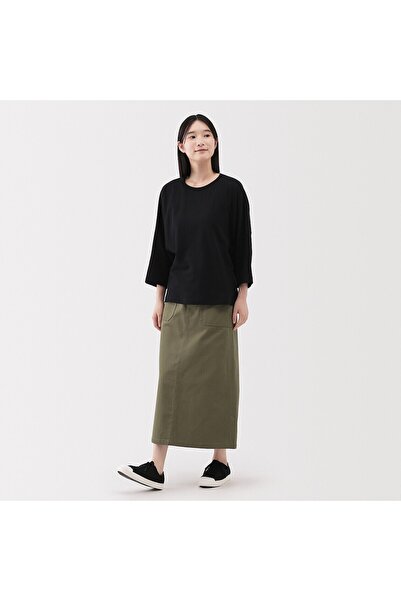 Muji Light-weight Sweatshirt 3/4 Sleeve Pullover