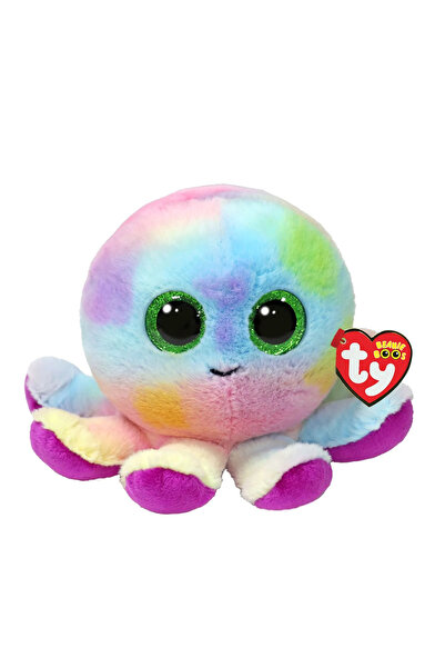 TY Multicolor Octopus Plush 15cm - Unisex Toy