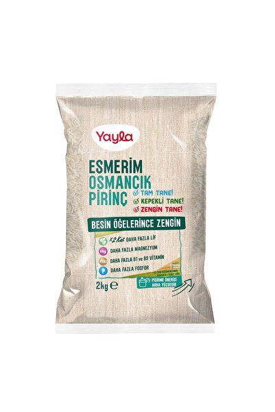 Yayla Esmerim Osmancık Pirinç 2 kg