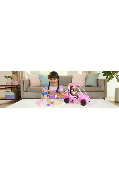 Barbie Beach Detective Buggy Set with Accessories