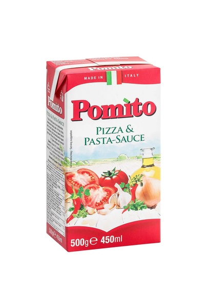 Pomito صلصة بيتزا ومعكرونة 500 جرام × 6 قطع