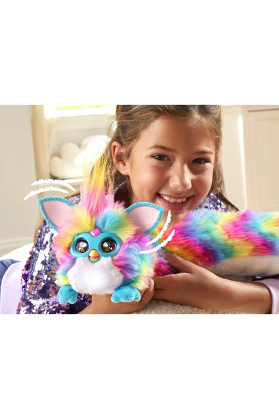 Hasbro Furby DJ Furblets Rainbow Interactive Toy, Children Ages 6 to 10