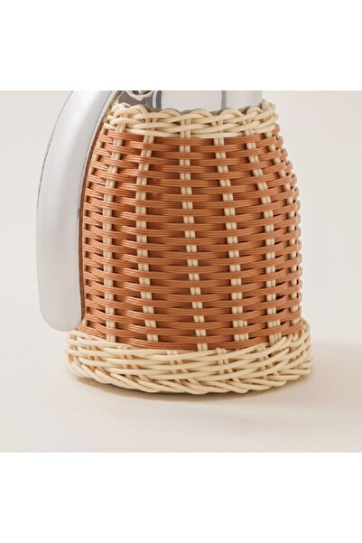 Dallaty Vacuum flask 0.8L rattan brown