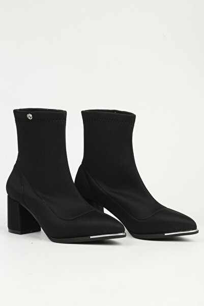 Pierre Cardin Чорні черевики на підборах PC-54992