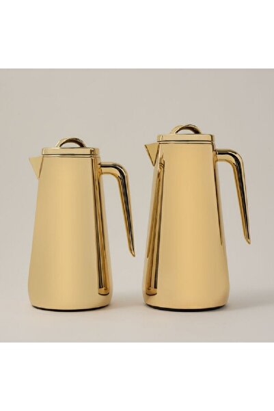 Dallaty Eve set of 2 gold steel vacuum flask