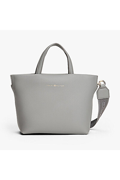 Tommy Hilfiger Kadın Gri El Çantası (AW0AW17694-PRY)