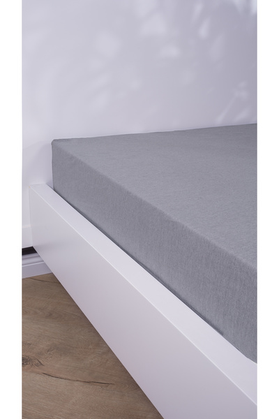 Acacia Fitted Sheet Cotton Single Size 160X200 cm +30 cm