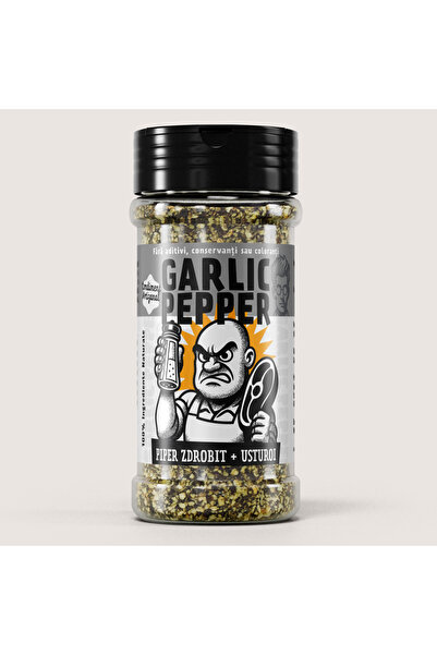 Spice Laboratory Piper Zdrobit Cu Usturoi, Garlic Pepper 130g