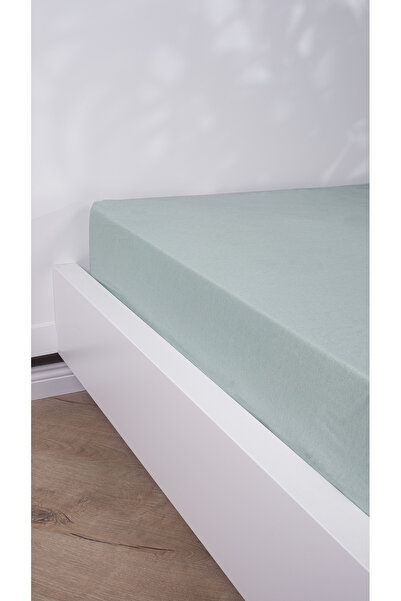 Acacia Fitted Sheet Cotton Single Size 160X200 cm +30 cm