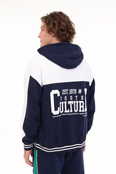 lumberjack Ml Eir 18Blo-21 5Pr Navy Blue Men's Tracksuit Top