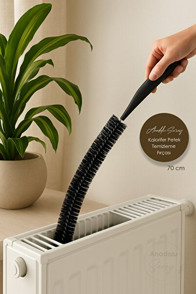 Anadolu Saray Pratik Titiz Kalorifer Petek Temizleme Fırçası | Radyatör Panel...
