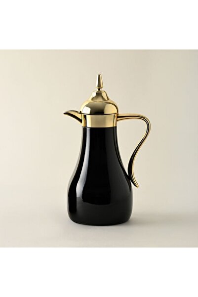 Dallaty Gold and black steel flask 1L + 700ml 2 pcs