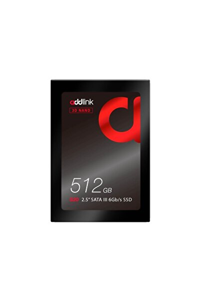 ADDLINK 512GB 500-450 MB/s 2.5” SATA III 6Gb/s SSD AD512GBS20S3S