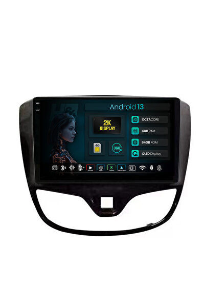 HUB64 Navigatie 2K Opel Karl (2015-2019), 4GB RAM, Octacore, Slot Sim 4G