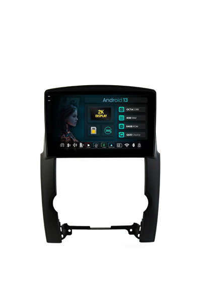 HUB64 Navigatie 2K Kia Sorento (2009-2013), 4GB RAM, Octacore, Slot Sim 4G