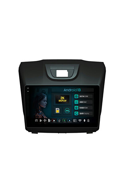 HUB64 Σύστημα πλοήγησης 2K Isuzu D-MAX (2015+), 4GB RAM, Οκταπύρηνος, Θύρα SI...