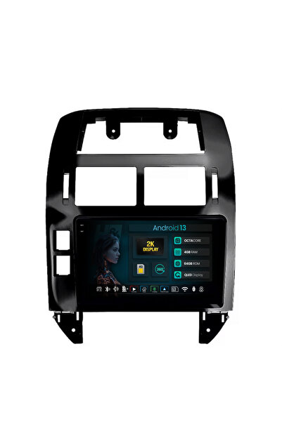 HUB64 Navigatie compatibila 2K Volkswagen Polo (2004-2011), 4GB RAM, Octacore, Slot Sim 4G