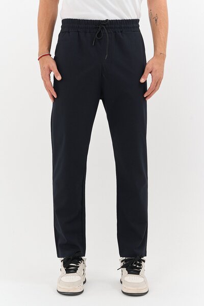 Dechers Ανδρικό παντελόνι Jogger από ελαστικό ύφασμα E221