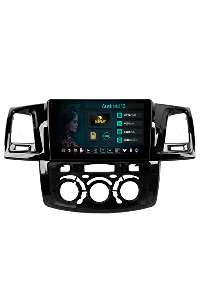 HUB64 Navigatie 2K Toyota Hilux (2008-2014) Clima Manuala, 4GB RAM, Octacore,...