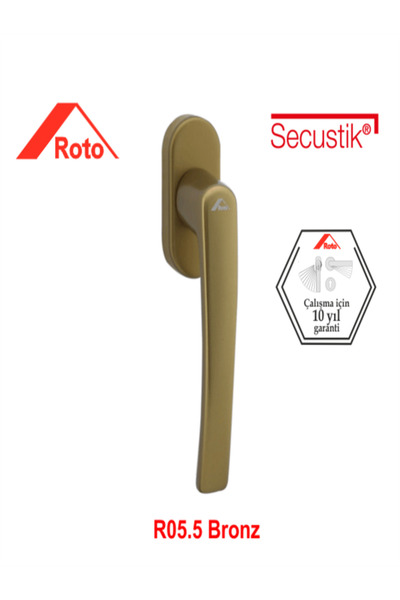 Roto Rotoline Secustik Bronz Pencere Kolu