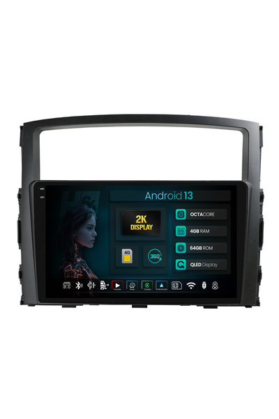 HUB64 Navigatie 2K Mitstubishi Pajero (2006-2014), 4GB RAM, Octacore, Slot Si...