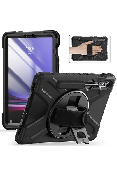 Khayra Samsung Galaxy X510 Tab S9 Fe 11 Case Amazing Tablet Cover - Black-(5796) - Eszaoc5124-2217
