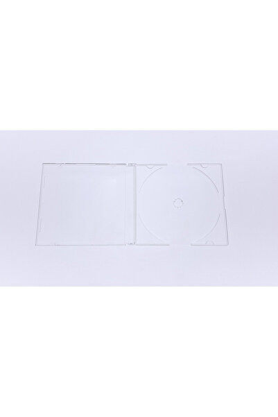 Omega Slim CD case, 56621, HQ, 5.2mm, transparent
