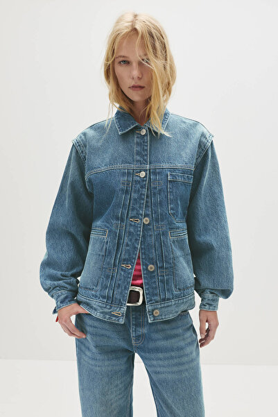 Pull & Bear Denim trucker jacket
