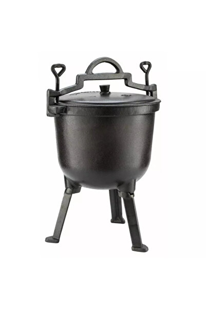 Kinghoff Oală de gătit KH 2243, Hunting, 10 litri, Emailată, Neagră