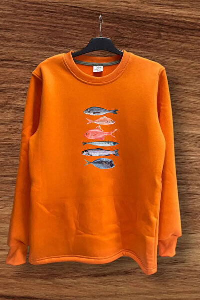 WİDİ Риболов Печатни Цветни Различни риби Дизайн Печатни Регулярна кройка 100...